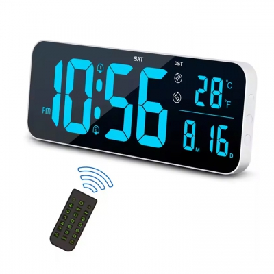 15.5 inch LED wall clock with countup and countdown timer alarm wall clock for office